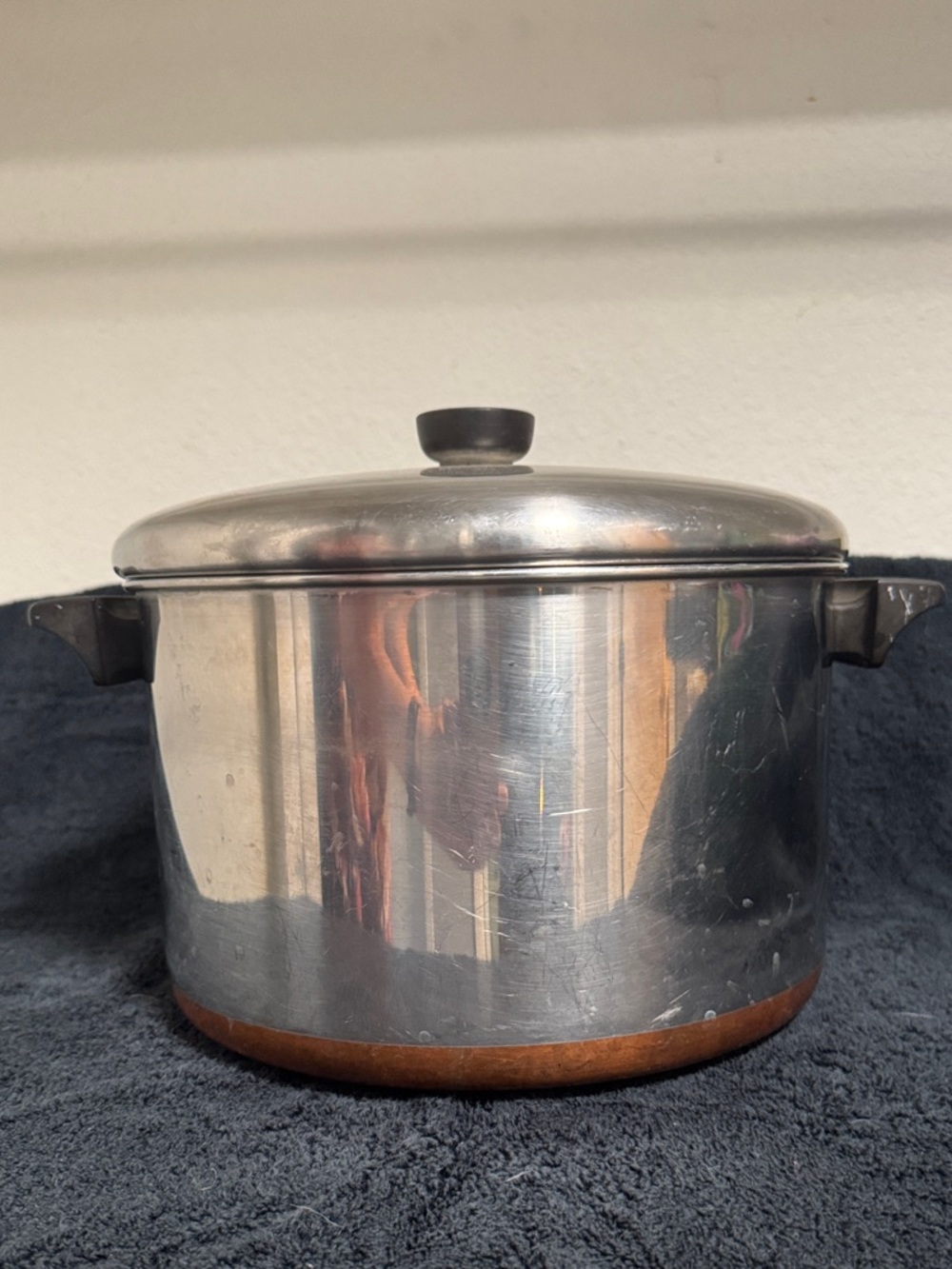 Classic Stainless Steel Stock Pot with Lid - Silver